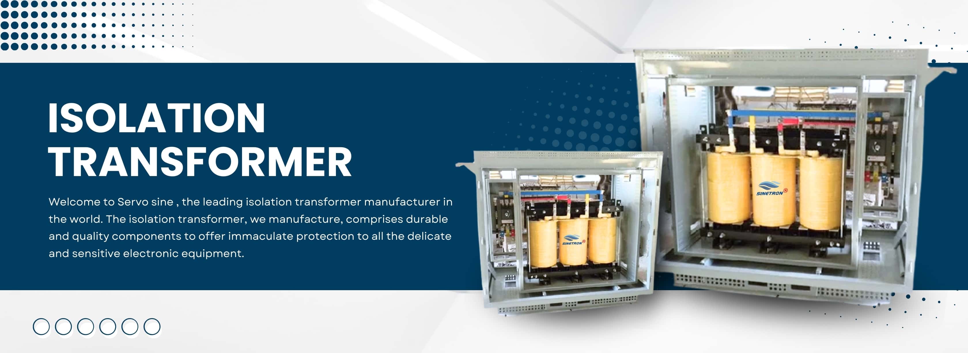 servo sine system banner